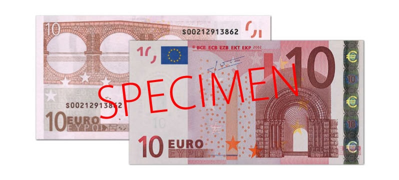 10euro banknotes