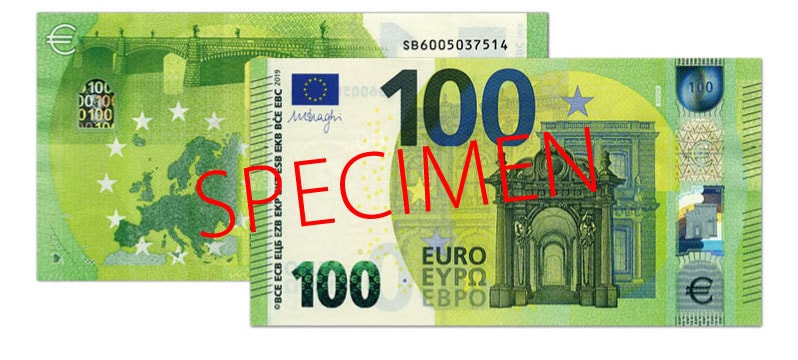 100euro banknotes