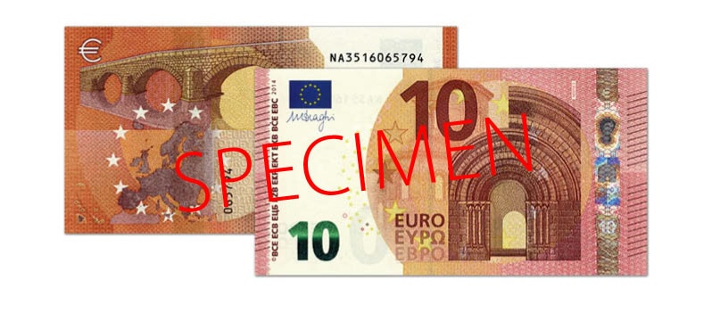 10euro banknotes