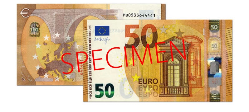 50euro banknotes