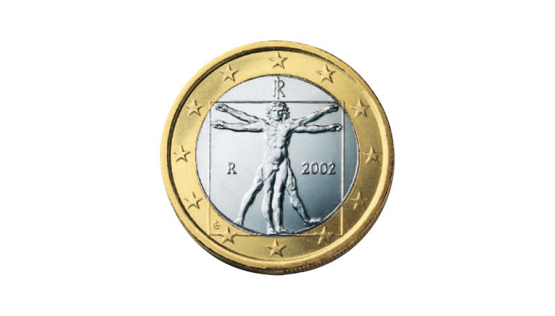 1-Euro-Coin Italy