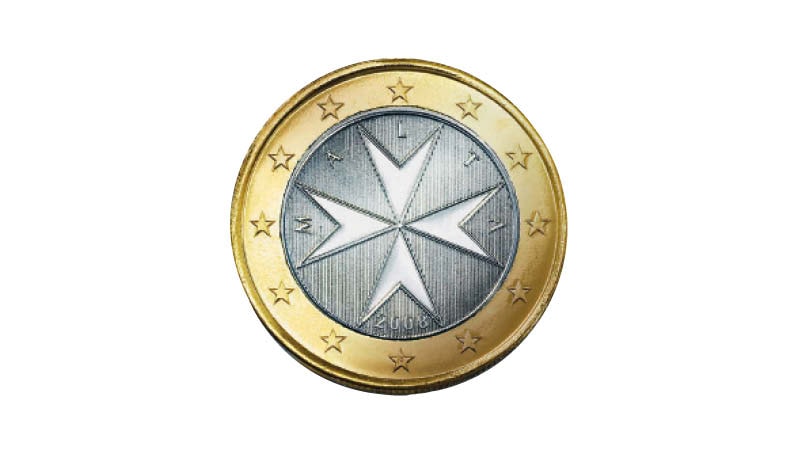 1-Euro-Coin Malta