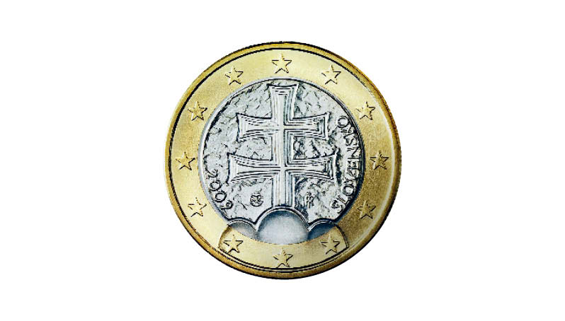 1-Euro-Coin Slovakia