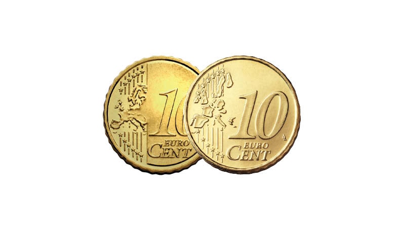 Münzseite 10 Cent