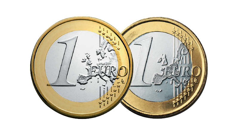 Münzseite 1 Euro