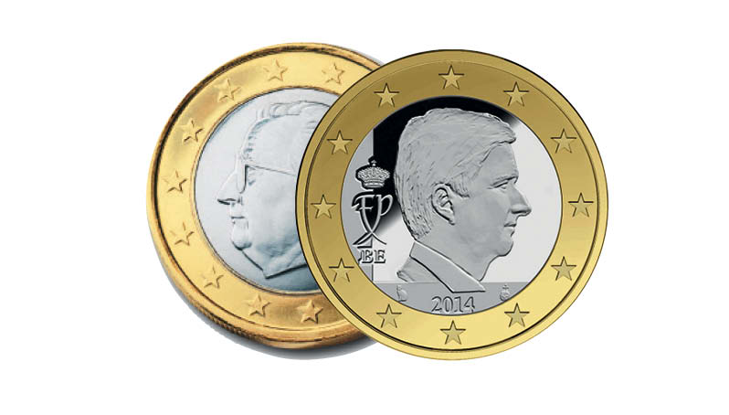 1-Euro-Muenze Belgien